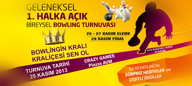 Bowling'in kral ve kraliçesi Kahramanmaraş Piazza AVM’de aranıyor