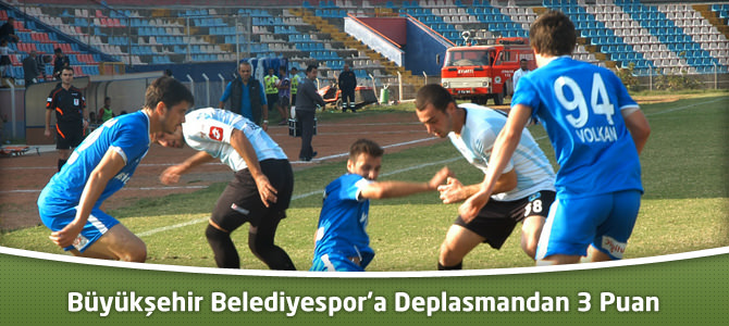 Kahramanmaraş Büyükşehir Belediyespor'a Deplasmandan 3 Puan : 0-1