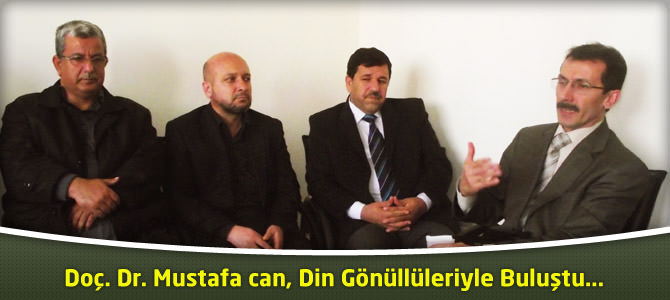 Doç. Dr. Mustafa can, Din Gönüllüleriyle Buluştu...