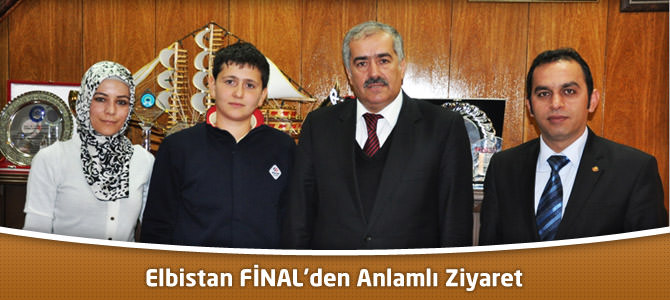 Elbistan FİNAL’den Anlamlı Ziyaret