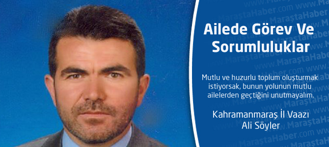 Ailede Görev Ve Sorumluluklar