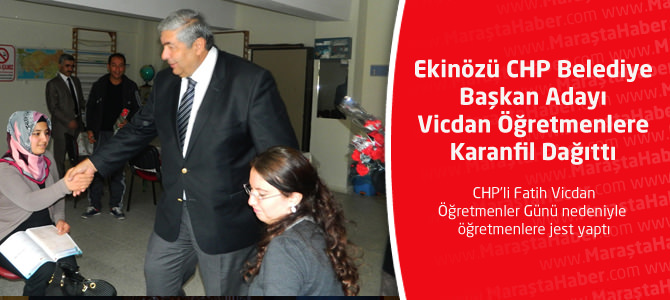 Ekinözü’nde Vicdan Öğretmenleri Unutmadı