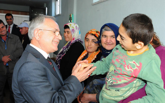 Belediye Başkan Aydoğan Yaşlı Ve Engellilerle Bir Araya Geldi