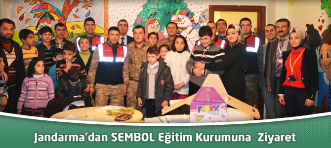 Jandarma’dan Sembol Eğitim Kurumuna  Ziyaret