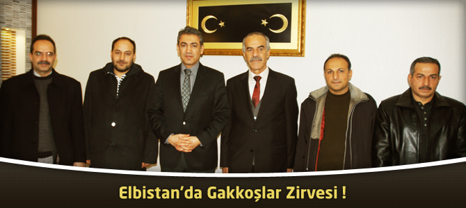 Elbistan'da Gakkoşlar zirvesi!