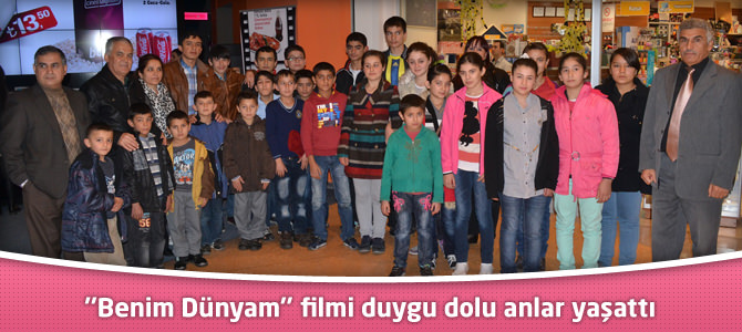 ''Benim Dünyam'' filmi duygu dolu anlar yaşattı