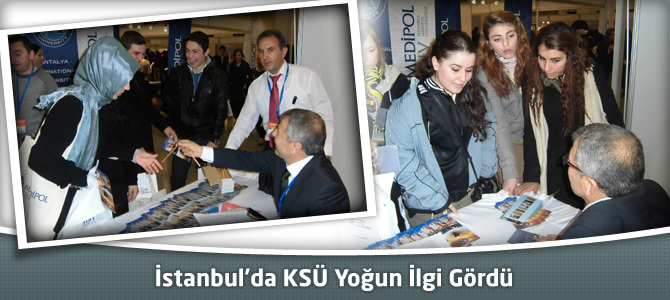 İstanbul’da KSÜ Yoğun İlgi Gördü