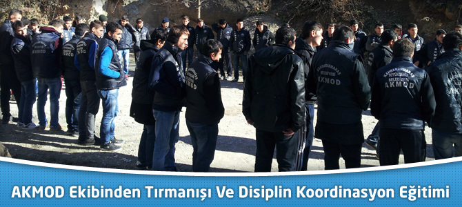 AKMOD Ekibinden Tırmanışı Ve Disiplin Koordinasyon Eğitimi