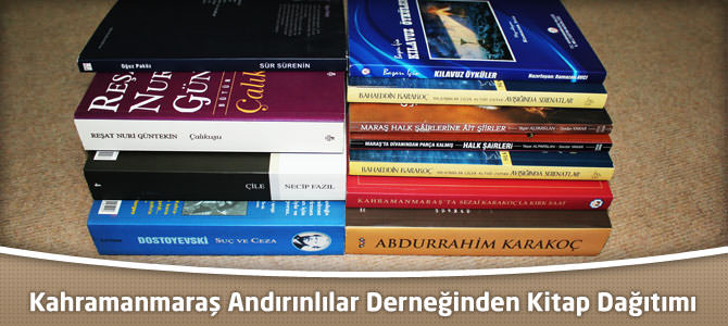 Kahramanmaraş Andırınlılar Derneğinden Kitap Dağıtımı