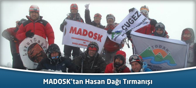 MADOSK’tan Hasan Dağı Tırmanışı