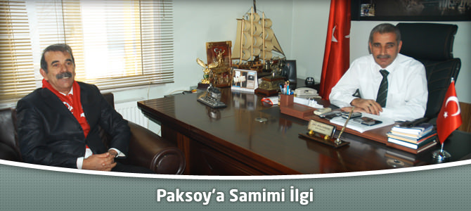 Paksoy’a Samimi İlgi