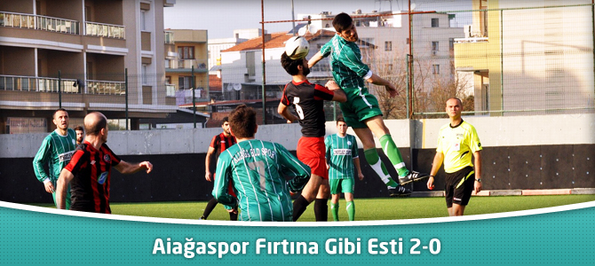 Aliağaspor Fırtına Gibi Esti 2-0