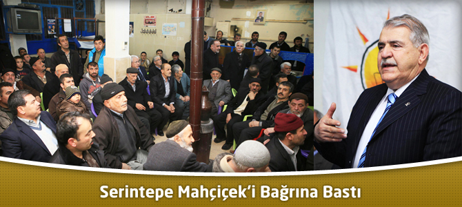 Serintepe Mahçiçek’i Bağrına Bastı