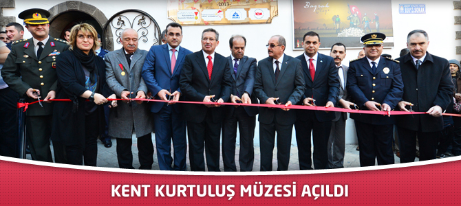 Kent Kurtuluş Müzesi Açıldı