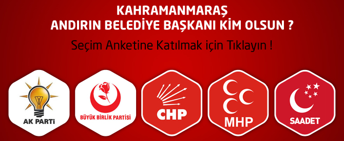 Andırın Belediye Başkanlığı Seçimlerinde Kime Oy Vereceksiniz ?