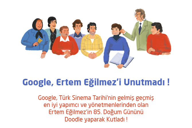 Google, Ertem Eğilmez’i Unutmadı ! Ertem Eğilmez kimdir ?