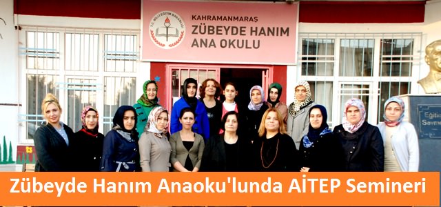 Zübeyde Hanım Anaokulundan AİTEP Semineri