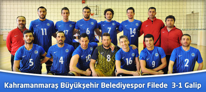 Kahramanmaraş Büyükşehir Belediyespor Filede 3-1 Galip