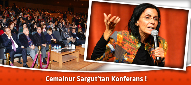 Cemalnur Sargut’tan Kahramanmaraş’ta Konferans