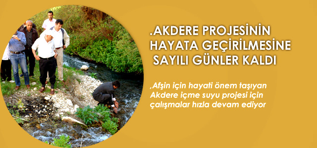 Akdere Projesinin İnşaatı İçin Artık Sayılı Günler Kaldı