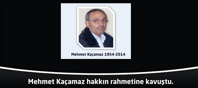 Ilıca Belediyesi Eski Başkanı Mehmet Kaçamaz Vefat Etti