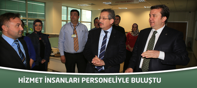 Hizmet İnsanları Personeliyle Buluştu