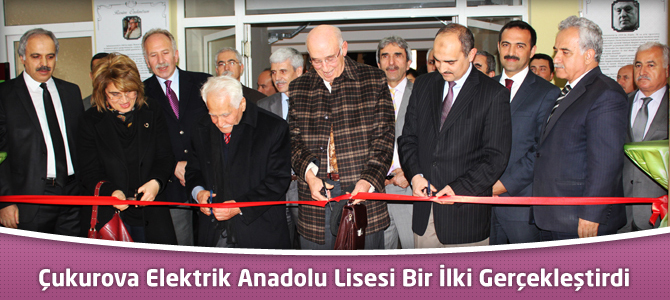 Çukurova Elektrik Anadolu Lisesi Bir İlki Gerçekleştirdi