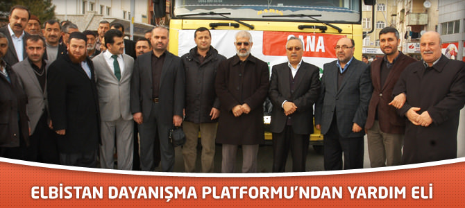 Elbistan Dayanışma Platformu’ndan Yardım Eli