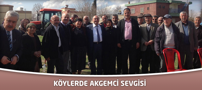 Köylerde Akgemci Sevgisi