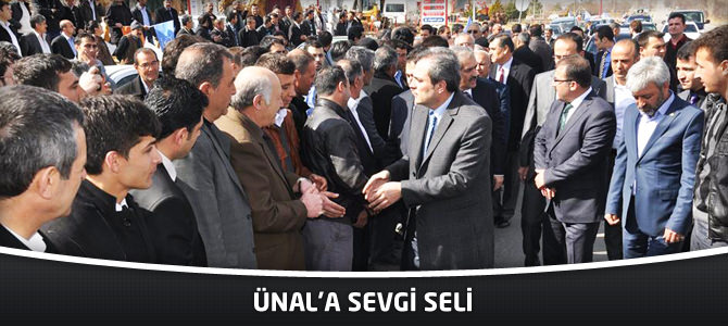 Ünal’a Sevgi Seli