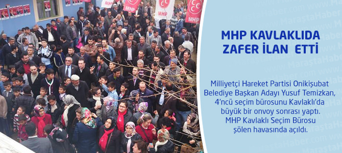 MHP Kavlaklıda Zafer İlan Etti