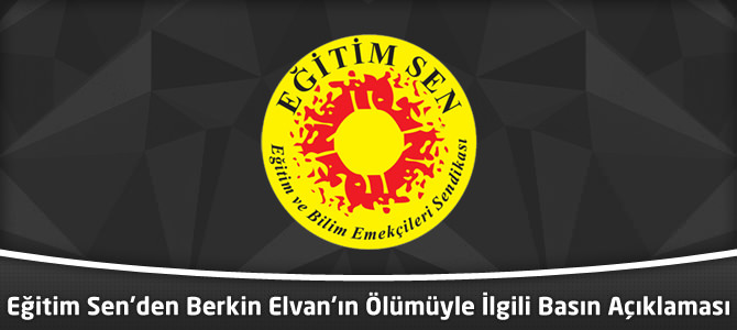 Eğitim Sen’den Berkin Elvan’ın Ölümüyle İlgili Basın Açıklaması