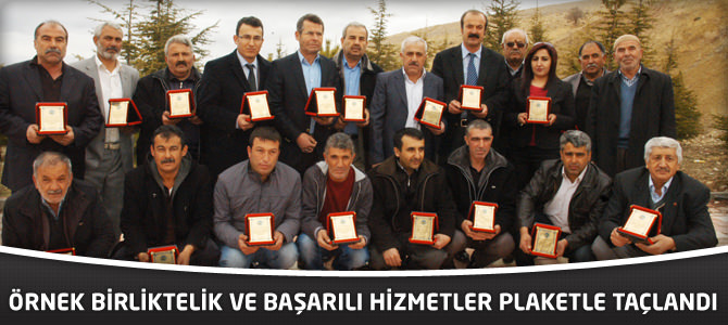 Örnek Birliktelik Ve Başarılı Hizmetler Plaketle Taçlandı