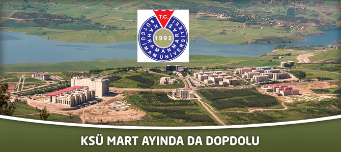 KSÜ Mart Ayında da Dopdolu