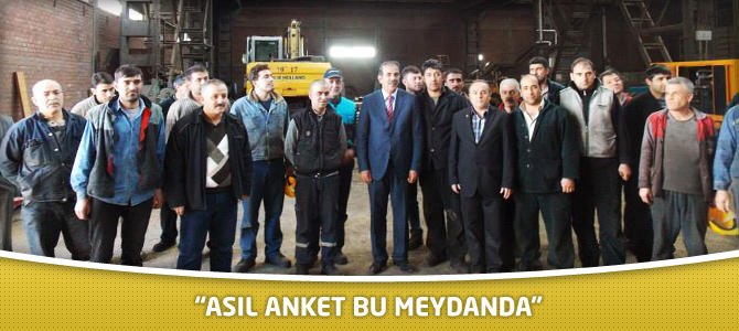 Paksoy: “Asıl anket bu meydanda"