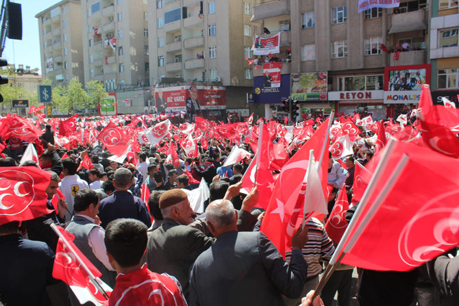 Devlet Bahçeli, Milliyetçi Hareket Partisi'nin Kahramanmaraş Mitinginde