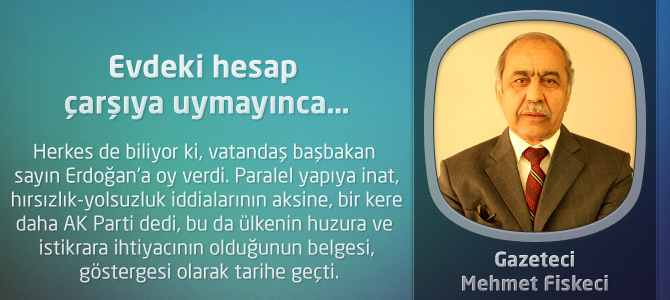 Evdeki hesap çarşıya uymayınca…