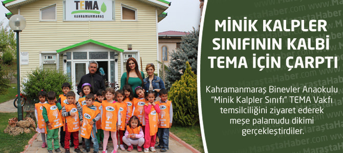 Minik Kalpler Sınıfının Kalbi Tema İçin Çarptı