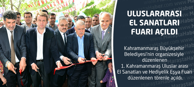 Uluslararası El Sanatları Fuarı Açıldı