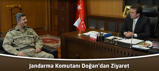 Jandarma Komutanı Doğan’dan Ziyaret