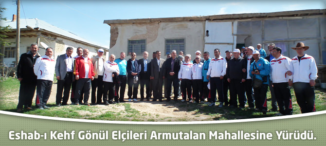 Eshab-ı Kehf Gönül Elçileri Armutalan Mahallesine Yürüdü.