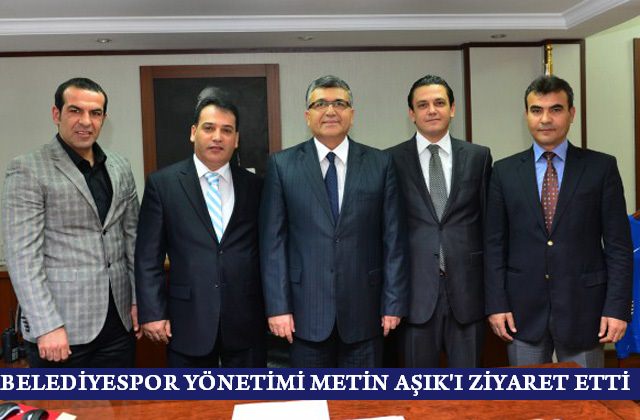 Kahramanmaraş Belediyespor Yönetimi İl Emniyet Müdürü Metin Aşık’ı ziyaret etti.