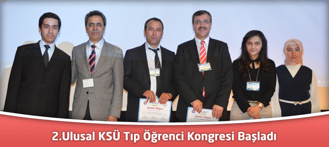 2.Ulusal KSÜ Tıp Öğrenci Kongresi Başladı