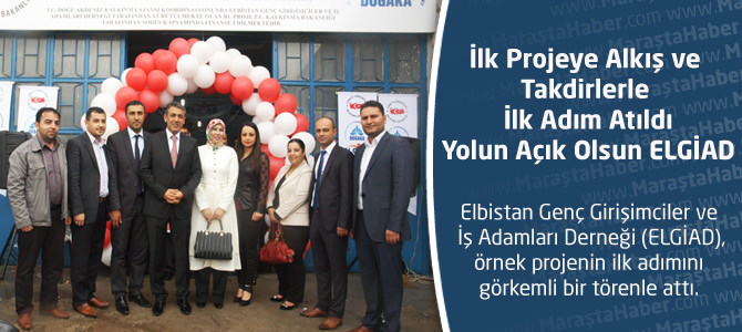 İlk Projeye Alkış ve Takdirlerle İlk Adım Atıldı