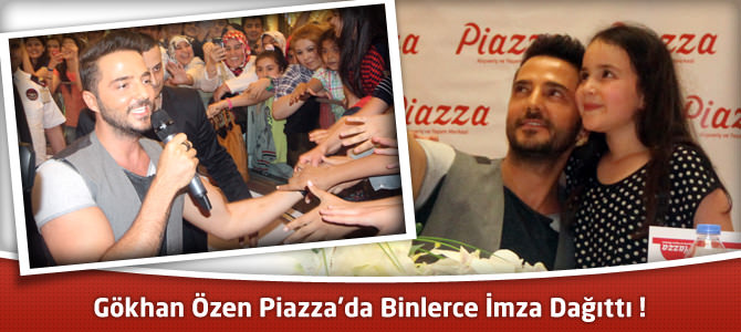 Gökhan Özen Kahramanmaraş Piazza’da Binlerce İmza Dağıttı !