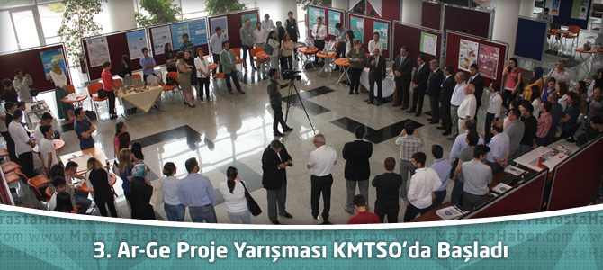 3. Ar-Ge Proje Yarışması KMTSO'da Başladı