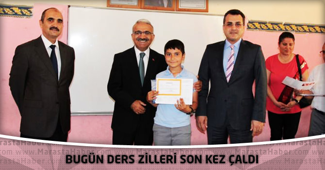 Bugün Ders Zilleri Son Kez Çaldı