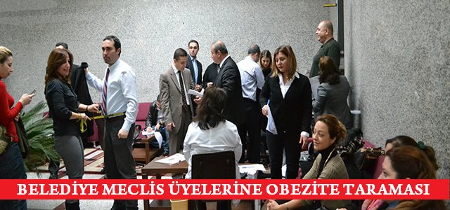 Meclis Üyelerine Obezite Taraması