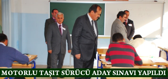 Motorlu Taşıt Sürücü Aday Sınavı