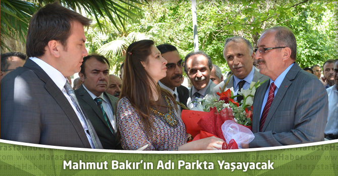 Mahmut Bakır’ın Adı Parkta Yaşayacak